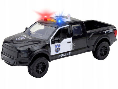 POLICJA RADIOWÓZ WÓZ POLICYJNY ŚWIATŁA KOGUTY Samochód Policji Bus Pickup