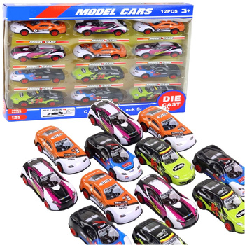 Zestaw resoraki autka samochodziki zestaw samochodów resoraków z Napędem