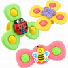 Zabawka Edukacyjna SENSORYCZNY Spiner Zestaw 3szt Grzechotka dla Niemowlaka