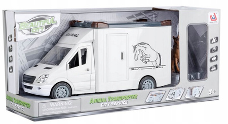 Auto Kamper Bus do przewozu koni Samochód światło dźwięk