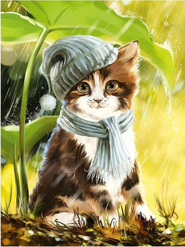 Obraz MALOWANIE PO NUMERACH Na Krośnie + RAMA