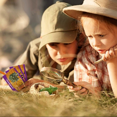 KOPALNIA JAJA DINOZAURÓW WYKOPALISKA ARCHEOLOG 12 JAJKO JUBO ZESTAW JAJKA