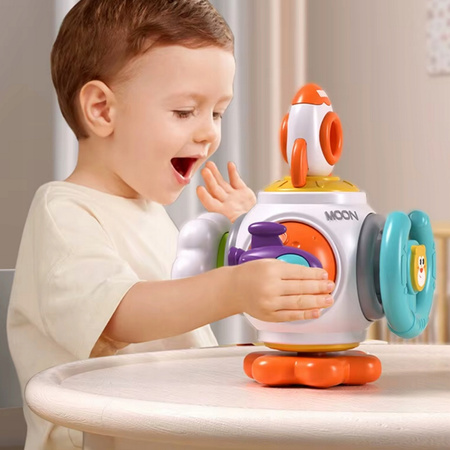 KOSTKA SENSORYCZNA MONTESSORI EDUKACYJNA RUCHOMA KREATYWNA INTERAKTYWNA