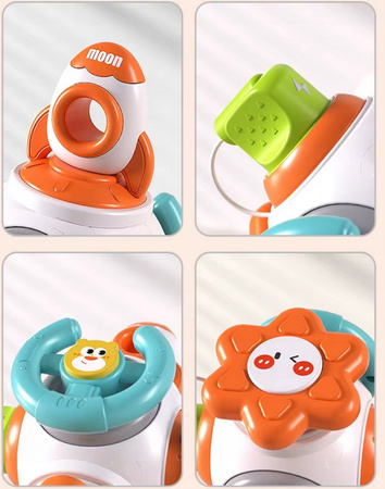 KOSTKA SENSORYCZNA MONTESSORI EDUKACYJNA RUCHOMA KREATYWNA INTERAKTYWNA