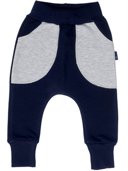 SPODNIE DZIECIĘCE BAGGY DRESOWE PUMP 80 OBNIŻONY KROK