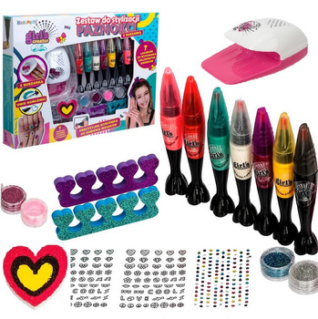 STUDIO SALON STYLIZACJI PAZNOKCI LAKIERY SUSZARKA Manicure Kosmetyki