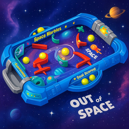 FLIPPER GRA ZRĘCZNOŚCIOWA dla dzieci PINBALL AUTOMAT STÓŁ DO GRY Fliper