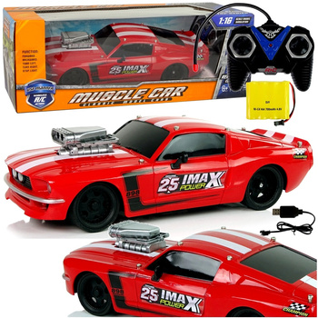 AUTO SPORTOWE NA RADIO RC Muscle Car SAMOCHÓD ZDALNIE STEROWANY 27mHz