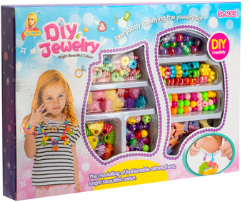 KORALIKI DO ROBIENIA BRANSOLETEK BIŻUTERII ZESTAW