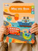 Magnetyczna układanka Magnetyczne Pojazdy dla dzieci Magnetic Book Puzzle