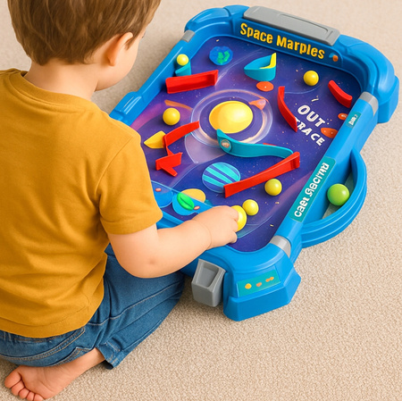 FLIPPER GRA ZRĘCZNOŚCIOWA dla dzieci PINBALL AUTOMAT STÓŁ DO GRY Fliper