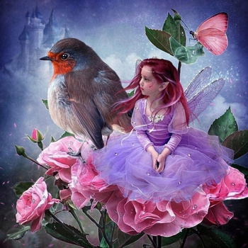 HAFT DIAMENTOWY Diamond Painting Mozaika Diamentowa Dla Dzieci Zestaw 5D