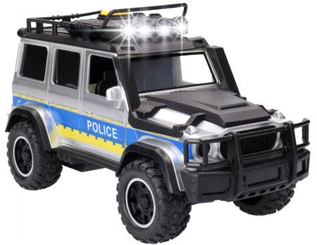 Policja Auto Policyjne POLICE Radiowóz policyjny Napęd Dźwięk syreny SUV