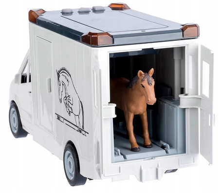 Auto Kamper Bus do przewozu koni Samochód światło dźwięk