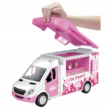 Kamper dla lalek LODZIARNIA Napęd Światło Dżwięk Auto Samochód dla lalki