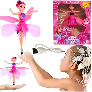 LATAJĄCA WRÓŻKA MAGICZNA LALKA STEROWANA RĘKĄ DŁONIĄ FROZEN USB