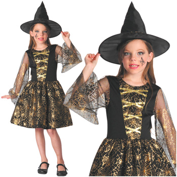 STRÓJ KARNAWAŁOWY WRÓŻKA  kostium CZARODZIEJKA przebranie na bal 120 130