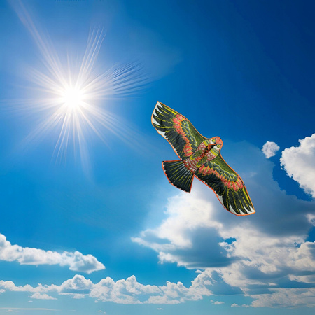 Odstraszacz PTAKÓW Gołębi Szpaków orzeł 150cm LATAWIEC XL z linką