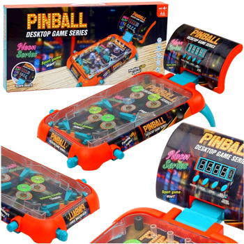 Gra zręcznościowa Flipper Pinball dla dzieci Stół do gry Pinbal Fliper LEDy