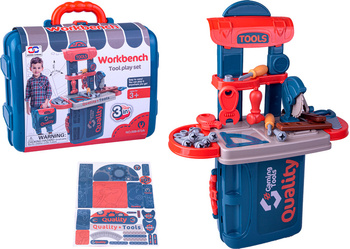 Stolik majsterkowicza warsztat 3w1 w walizce