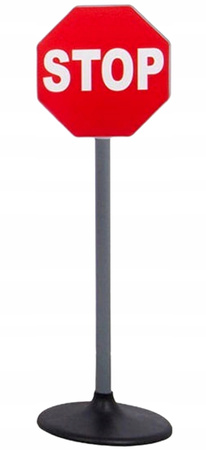 Znaki drogowe zabawkowe Zestaw Duże znaki edukacyjne Duży znak drogowy x5