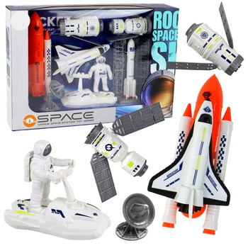 Rakieta Kosmiczna Prom Kosmiczny Kosmos Kosmonauta Wyrzutnia Zestaw Space
