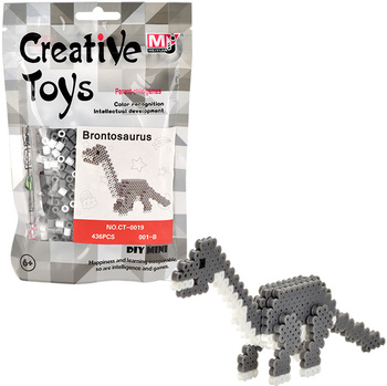 KORALIKI DO PRASOWANIA IRON BEADS DINOZAUR DINO