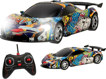 SAMOCHÓD AUTO ZDALNIE STEROWANE RC ŚWIATŁA LED