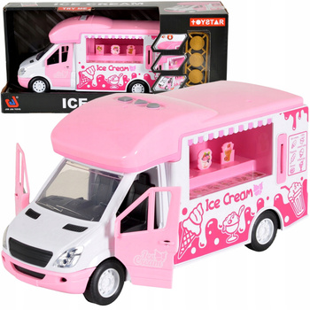 Kamper dla lalek LODZIARNIA Napęd Światło Dżwięk Auto Samochód dla lalki