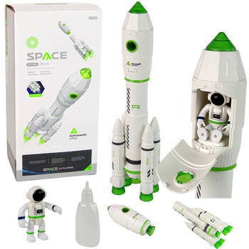 Rakieta Kosmiczna Kosmos Kosmonauta Dźwięk Światło Dym Para dymi