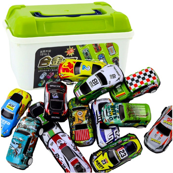 ZESTAW SAMOCHODÓW RESORKI resoraki W WALIZCE AUTKA autka sportowe wyścigowe