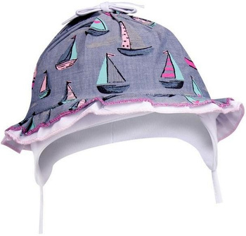 YO! CZAPKA LETNIA WIĄZANA NA LATO ROZM.38