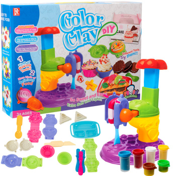 Ciastolina Cukiernia Maszynka Zestaw Kreatywny XL