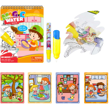 KSIĄŻECZKA WODNA DO MALOWANIA Wodą Album wodny