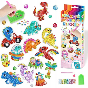 MOZAIKA DIAMENTOWA HAFT NAKLEJKI DIAMENCIKI WYKLEJ