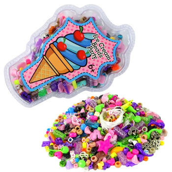 KORALIKI DO TWORZENIA BRANSOLETEK Zawieszki Biżuteria Zestaw Koralików