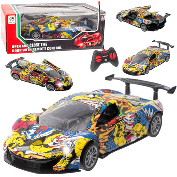 SAMOCHÓD AUTO ZDALNIE STEROWANE RC ŚWIATŁA LED