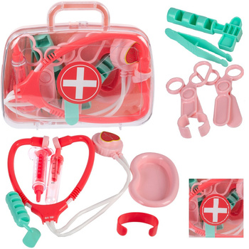 ZESTAW LEKARSKI mały lekarz doktor w walizce