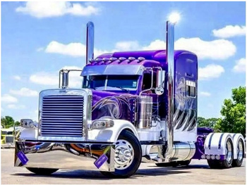 HAFT DIAMENTOWY Diamond Painting Mozaika Diamentowa Ciężarówka Ciągnik TIR Truck