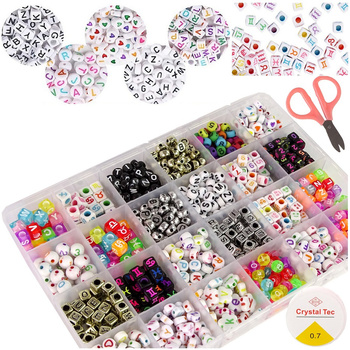 KORALIKI ZESTAW KORALIKÓW DO ROBIENIA BRANSOLETEK