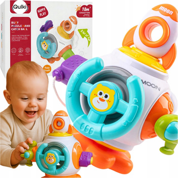 KOSTKA SENSORYCZNA MONTESSORI EDUKACYJNA RUCHOMA KREATYWNA INTERAKTYWNA