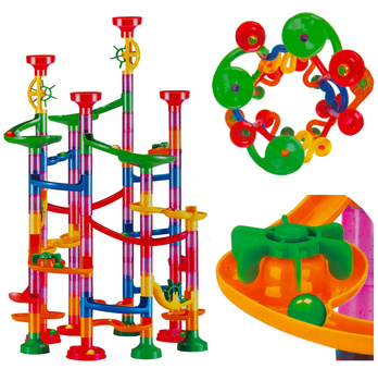 Duży TOR KULKOWY 109 ELEMENTÓW KULODROM KULKI