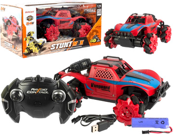 AUTO ZDALNIE STEROWANE OBROTOWE STUNT MAX R/C