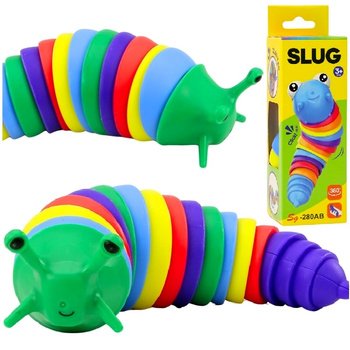 GĄSIENICA SENSORYCZNA GIĘTKI ŚLIMAK ROBAK ANTYSTRESOWY Sensoryczny