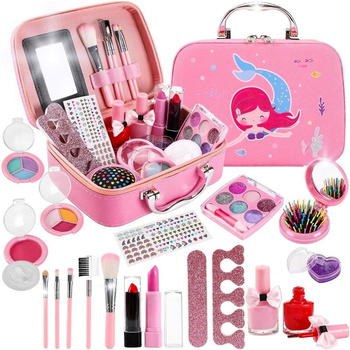 Kuferek kosmetyków Zestaw MAKE UP MALOWIDŁA Kosmetyki dla dziecka makijaż