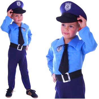 STRÓJ KARNAWAŁOWY POLICJANTA kostium przebranie POLICJANT  na bal 92 -104